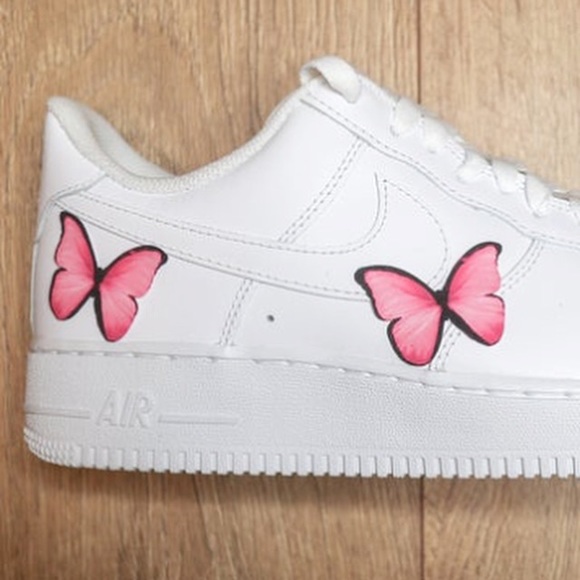 CUSTOM NIKE AIR FORCE 1 Low Sneakers Shoes - Picture 5 of 6